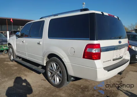 2017 Ford Expedition El Platinum z USA, uszkodzony, nr VIN 1FMJK1MT1HEA64728